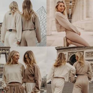 Daily Drills Paris Reversible Crewneck Sweatshirt